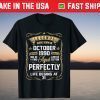 Legends Were Born In October 1990 31Th Birthday 2021 Shirt