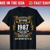 Legends were born in October 1987 34th Birthday T-Shirt