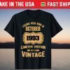 Legends were born in October 1993 28th Birthday Unisex Shirt