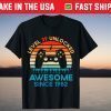 Level 39 Unlocked Birthday 39 Years Old Awesome Since 1982 Gift Shirt