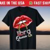 Libra Queen September October Birthday Sexy Lip T-Shirt