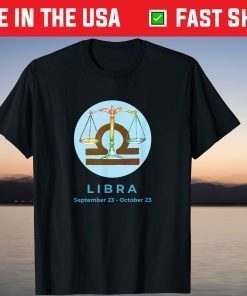 Libra Zodiac Sign Boho Horoscope Astrology October Birthday 2021 Shirt