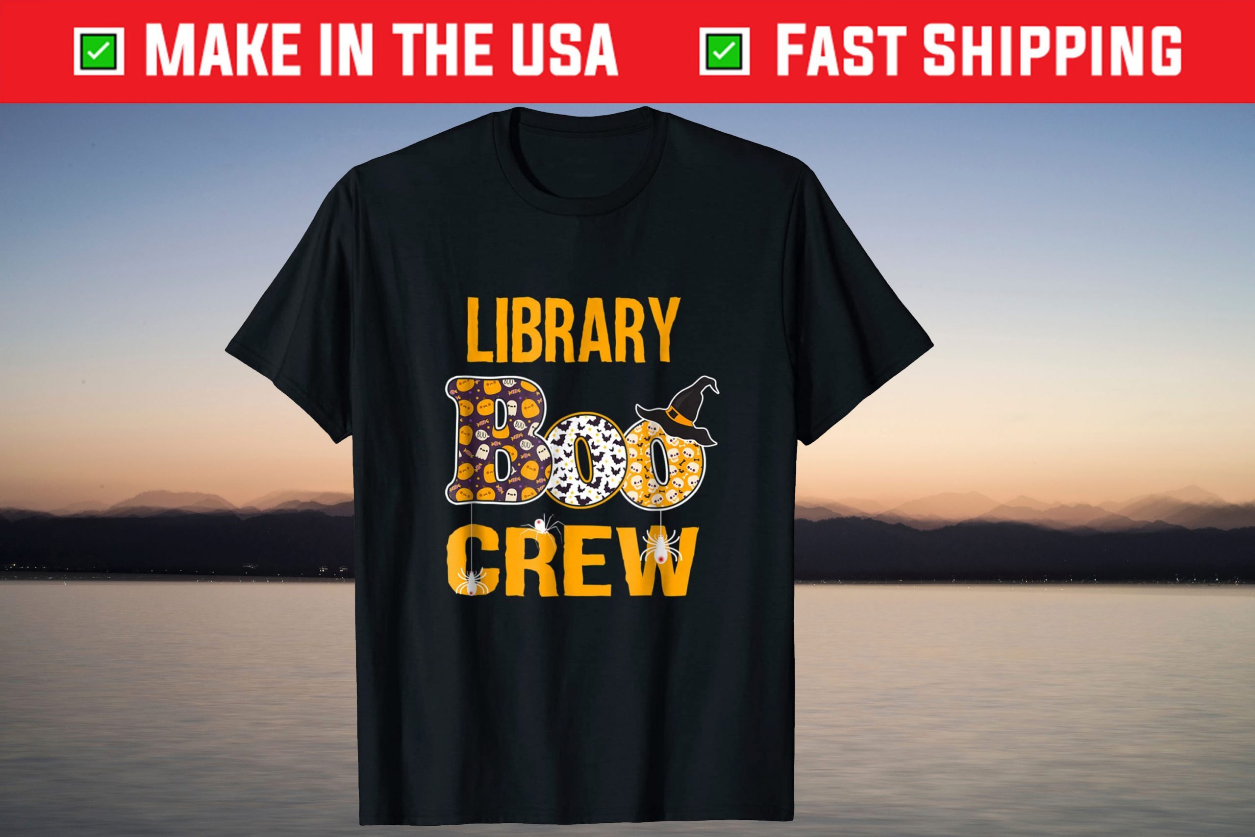 Library Boo Crew Teacher Halloween Costume Shirt Library Boo Crew Teacher Halloween Costume Shirt