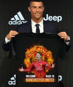 C.Ronaldo Welcome To Manchester United Shirt