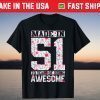 Made in 51 70 Years Of Being Awesome Florals Birthday Unisex Shirt