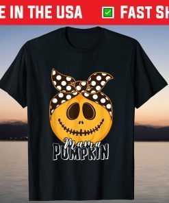 Mama Pumpkin Halloween T-Shirt