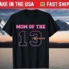 Mom Of The Teenager 13th Birthday Thirteen Years Old Us 2021 Shirt