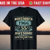 November 1966 55 Years Of Being Awesome Limited Edition Classic Shirt