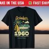 October 1960 61 Years Of Being Awesome Birthday Gift Shirt
