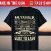 October 2001 20th Birthday 20 Years Old Tee Shirt