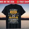 October 2001 20th Year Of Being Legendary Limited Edition 2021 Classic T-Shirt