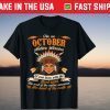 October Birthday Native American Warrior Afro Black Queen 2021 Shirt