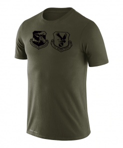 Olive Air Force Falcons Rivalry Badge Legend Gift Shirt