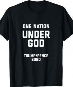 One Nation Under God Trump 2020 Limited Shirt