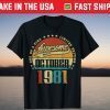 Ones Of A Kindes Awesome Sinces Octobers 1981 40th Birthday Tee Shirt