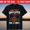 Our First Halloween As Mr And Mrs Skeleton Married Couple Tee Shirt