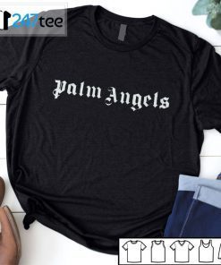 Palm Angles Trending Simply Text 2021 Shirt