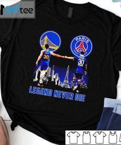 Paris Curry And Messi Legend Never Die Gift Shirt
