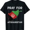 Pray For Afghanistan 2021 Afghanistan Flag Vintage Unisex Shirt