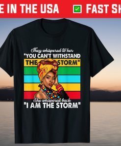 Proud Black Women African American Ladies Black History 1865 Unisex shirt