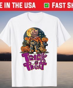 Pumpkin Carving Scare Costume Tee Shirt