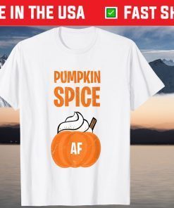 Pumpkin Spice AF Husband Halloween Costume Unisex Shirt