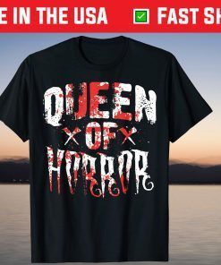 Queen Of Horror Halloween T-Shirt