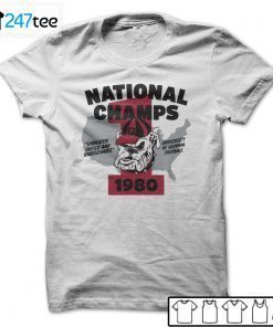 Retro Georgia 1980 National Champs Unisex Shirt