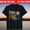 Retro October 1962 59th Birthday Unisex Shirt