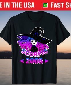 Scorpio The Scorpion Zodiac Awesome 2008 October November Tee Shirt
