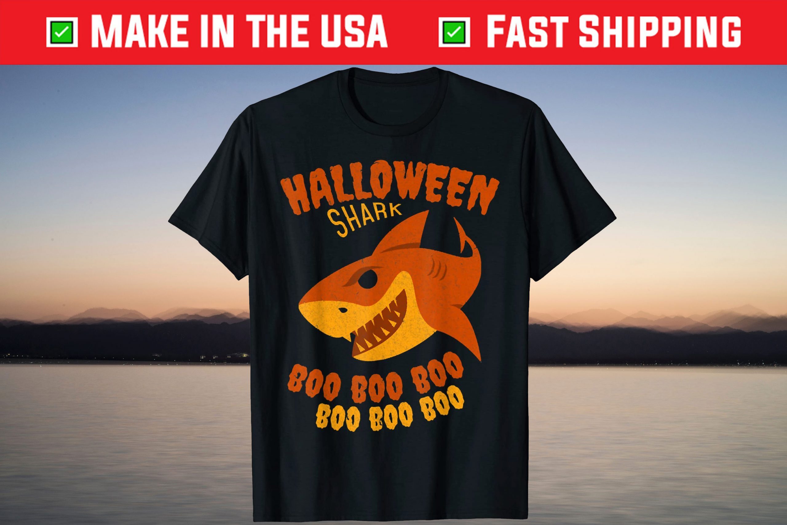 Shark Halloween Boo Boo Boo Cute Costume Unisex Shirt Shark Halloween Boo Boo Boo Cute Costume Unisex Shirt