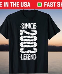 Since 2003 Legend 18th Birthday Tee Shirt