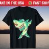Spooky Dabbing Shark Halloween Costume T-Shirt