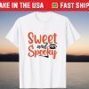 Sweet And Spooky Scary Broom Fang Halloween Costume Gift T-Shirt