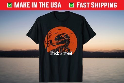 T-Rex Halloween Trick or Treat Classic Shirt