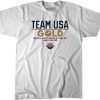 Team USA Gold: Men's 4x100 Medley Relay Official T-Shirt