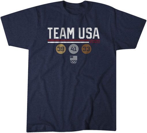 Team USA Medal Count Limited Shirt