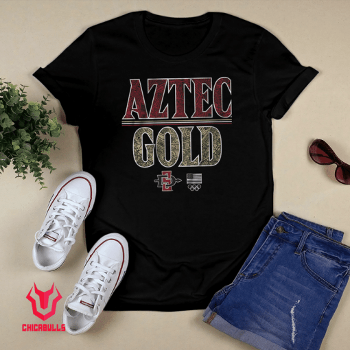 Team USA: SDSU Aztec Gold Official Shirt