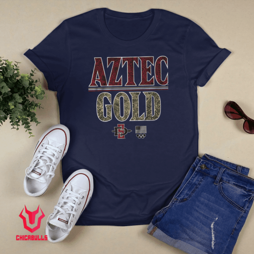 Team USA: SDSU Aztec Gold Official Shirt