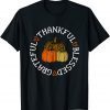 Thankful Grateful Blessed - Pumpkin Leopard 2021 Shirt