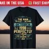 The Man Myth Legend Made In October 1998 23th Birthday Tee Shirt