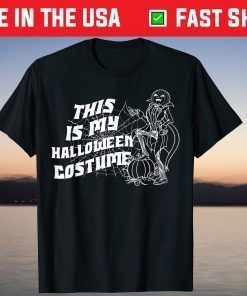 This Is My Halloween Pampkin Costume Tee Shirt