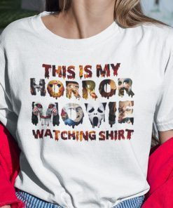 This Is My Horror Movie Watching Halloween Us 2021 Shirt