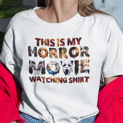 This Is My Horror Movie Watching Halloween Us 2021 Shirt