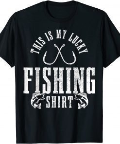 This Is My Lucky Fishing 2021 T-Shirt