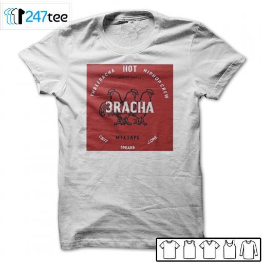 Threeracha Hot Hiphop Crew 3racha Mix Tape Limited Shirt