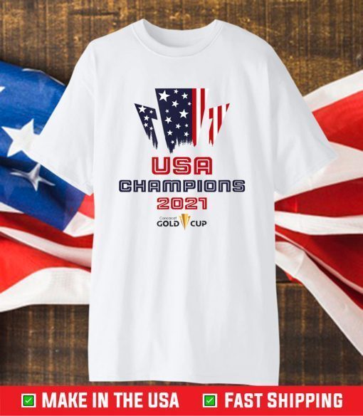 USA Champions 2021 Gold Cup Concacaf Tee Shirt