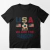 USA Soccer We Are The Champions Concacaf Gold Cup 2021 Official Shirt