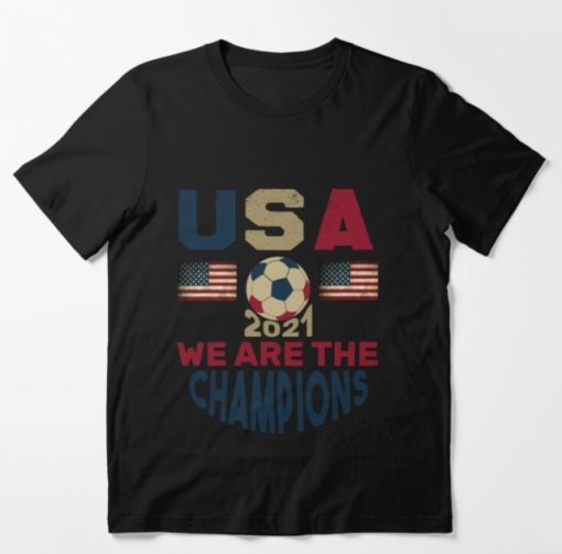 USA Soccer We Are The Champions Concacaf Gold Cup 2021 Official Shirt