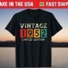Vintage 1952 Limited Edition 69th Birthday Tee Shirt